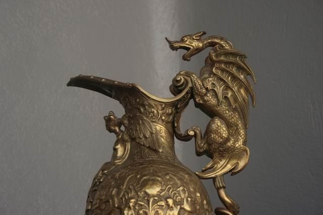 Ewer Renaissance Style In Bronze After Christofle Around 1900 photo 2365.0