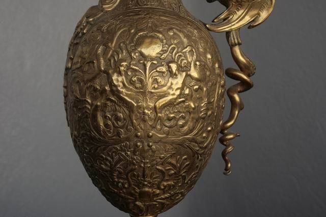 Ewer Renaissance Style In Bronze After Christofle Around 1900 photo vinterior