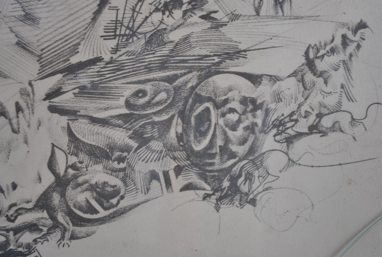 Character Lithograph By Raymond Moretti photo buy