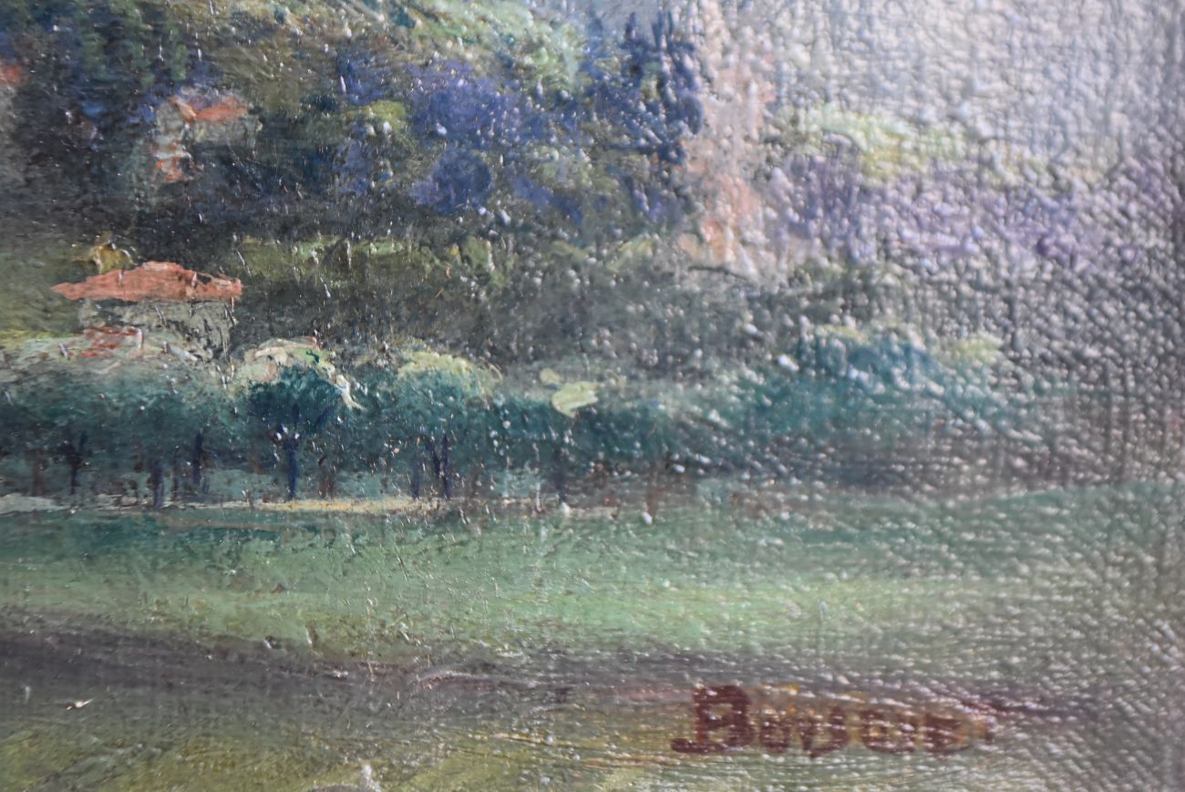 Landscape By Charles Bousquet French School photo for sale
