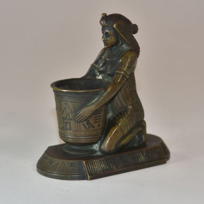 Pyrogenic Young Egyptian Bronze Egyptomania Period Late Nineteenth photo for sale