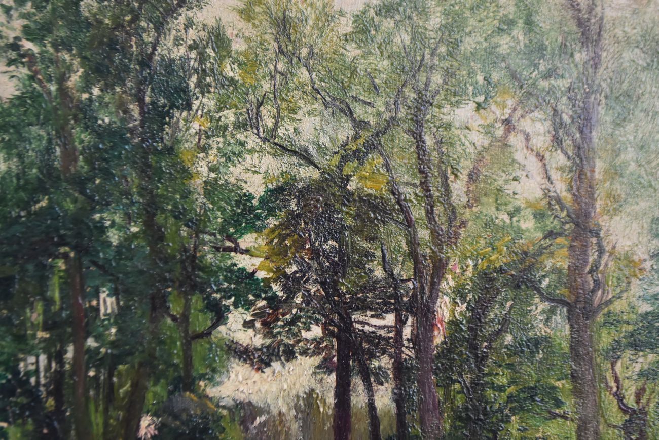 Landscape By Charles Bousquet French School photo furniture