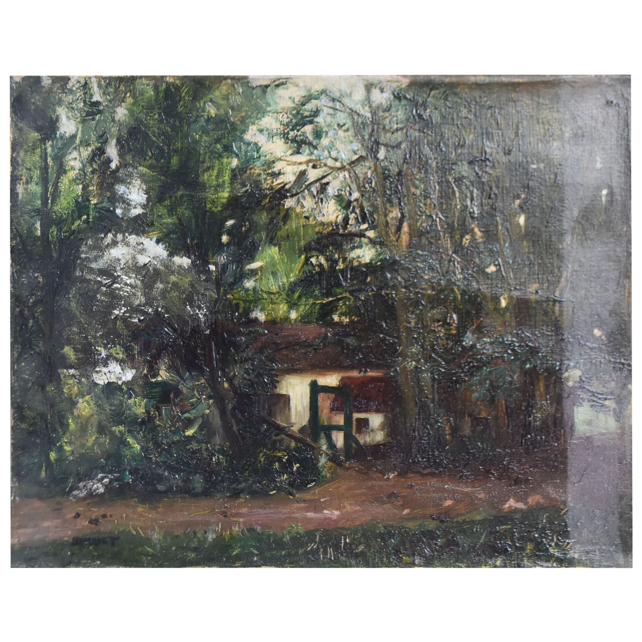 Landscape By Charles Bousquet French School