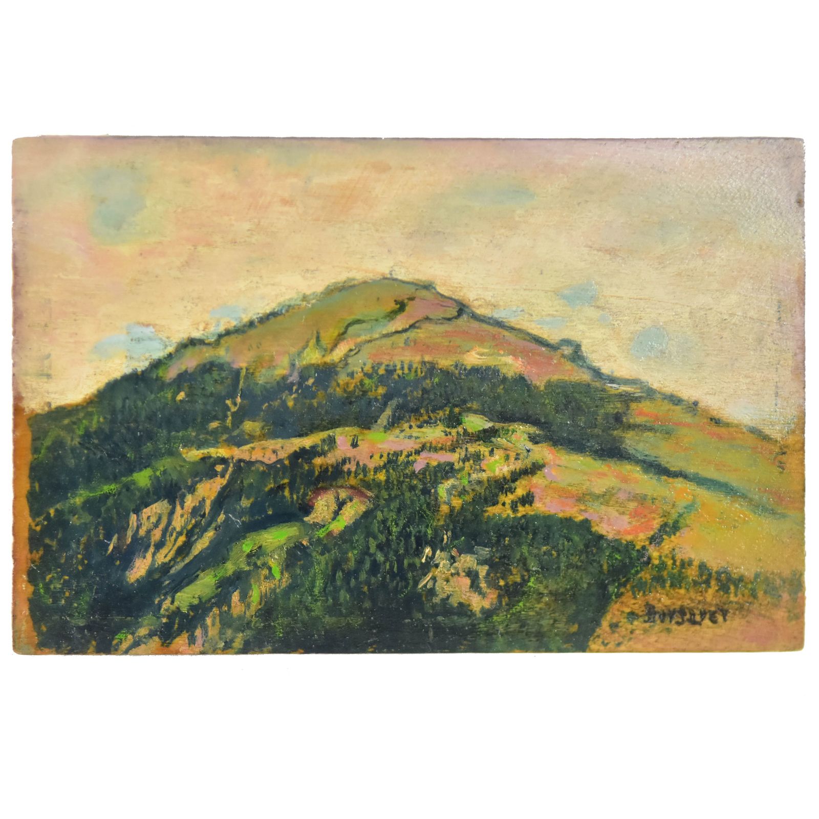 The Peeled Mountain" French School By Charles Bousquet