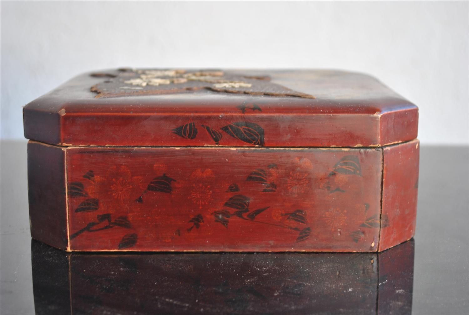 Jewelry Box Old Japanese photo vinterior