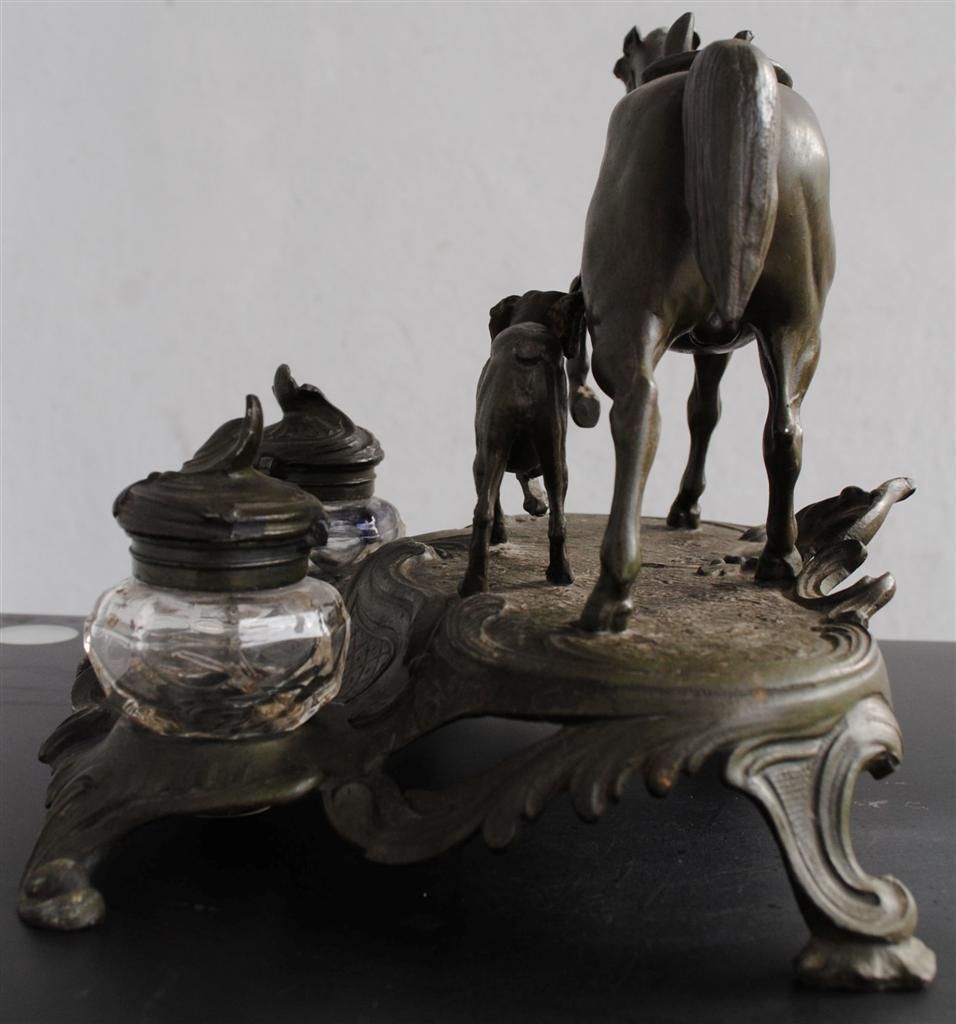 photo for sale Inkwell Regulates Xi Xth Century Horses