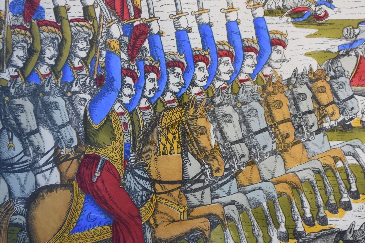 Engraving In The Napoleonic Campaigns At The End Of The Xi Xth Century photo vinterior