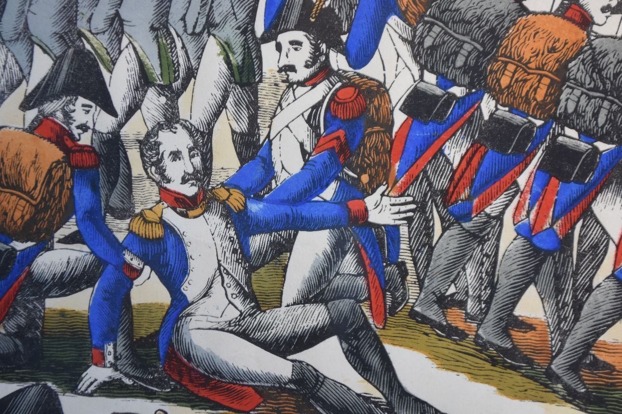 273.0 Engraving In The Napoleonic Campaigns At The End Of The Xi Xth Century photo