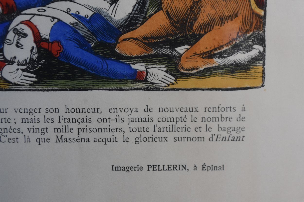 photo vinterior Engraving In The Napoleonic Campaigns At The End Of The Xi Xth Century