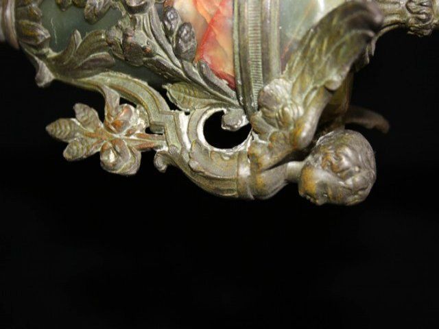 photo vintage Regulated Fireplace Trim Circa 1900