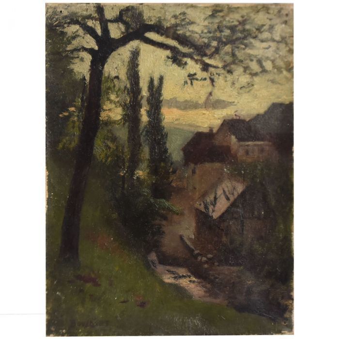 Landscape By Charles Bousquet French School