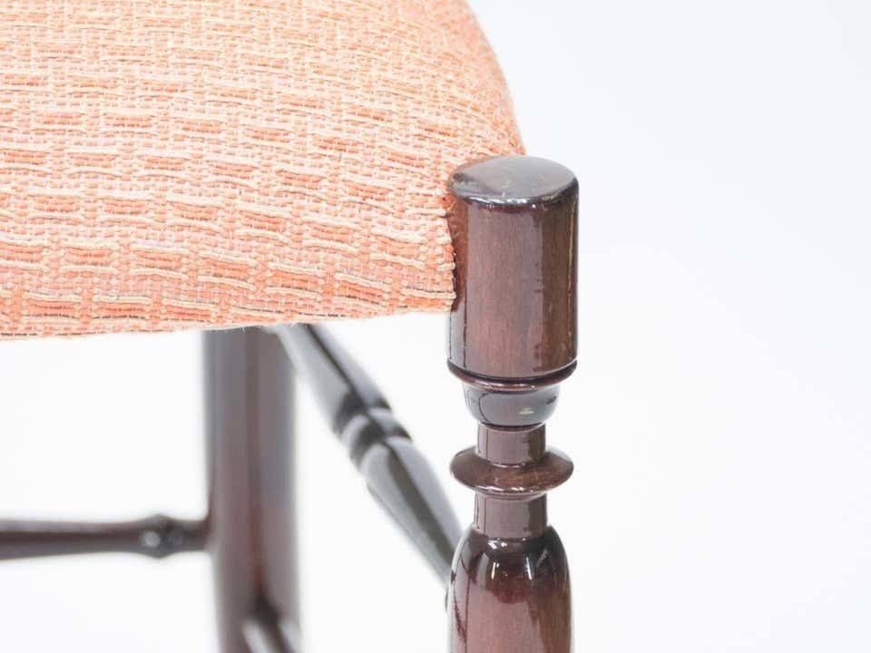 photo furniture Rare Set Of Six Campanino Chiavari Walnut Chairs By Fratelli Levaggi, 1950