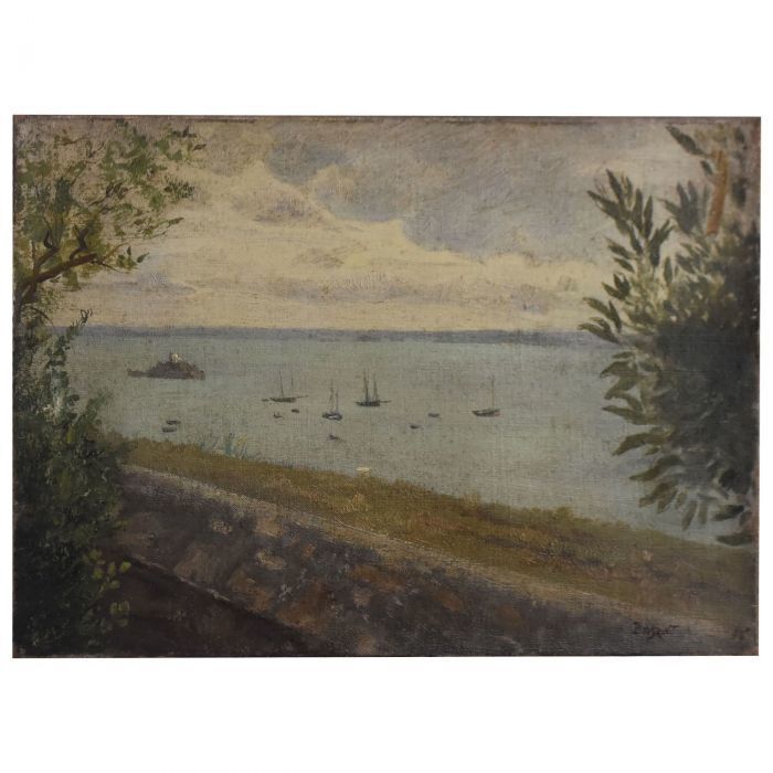 Landscape By Charles Bousquet French School