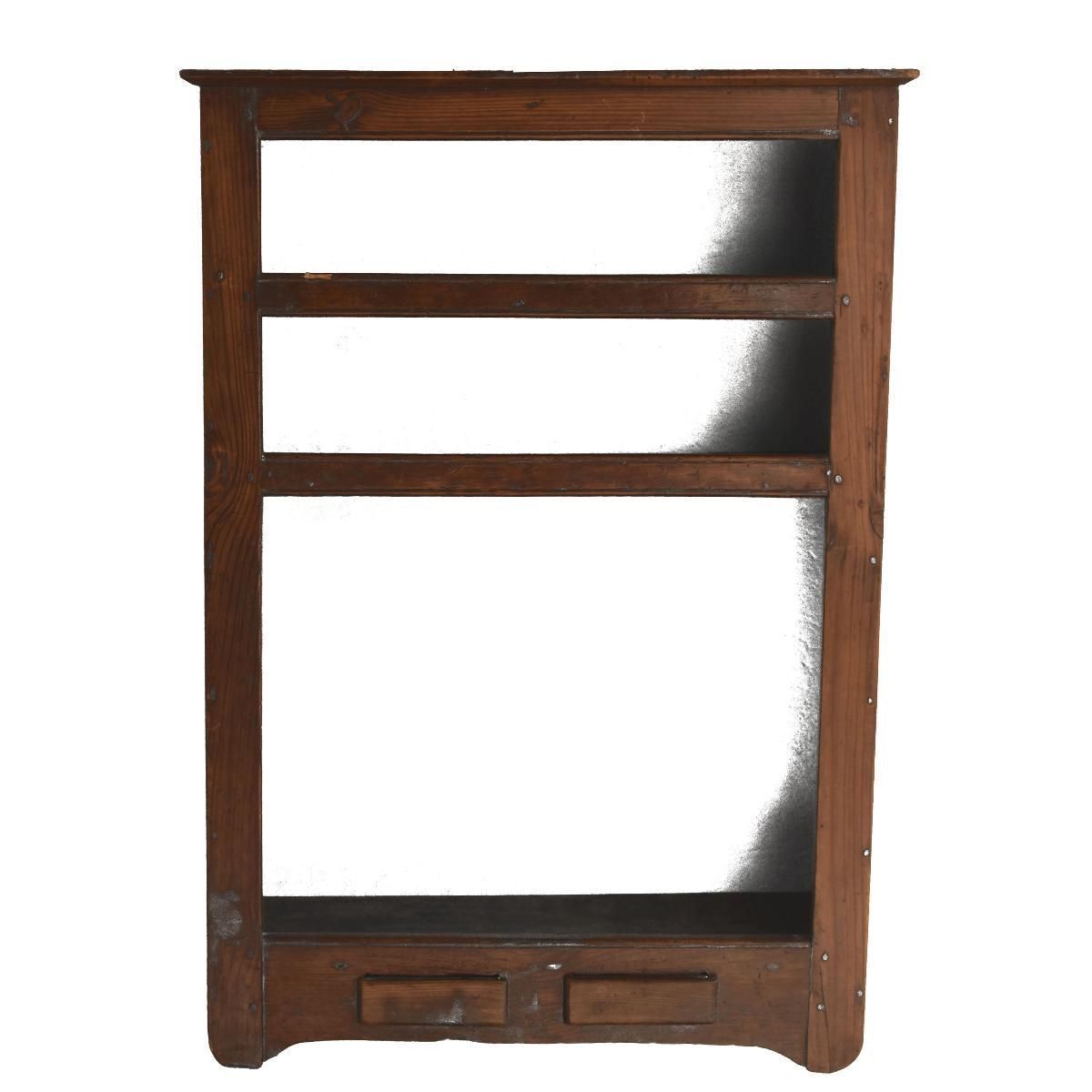 Rustic 1900 Pitchpin Shelf
