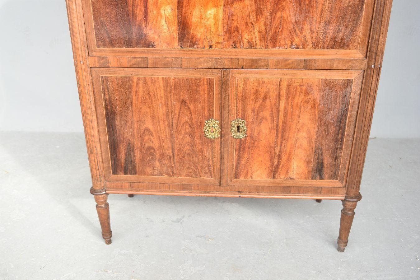 Secretary With 18th Century Mahogany Doors photo for sale
