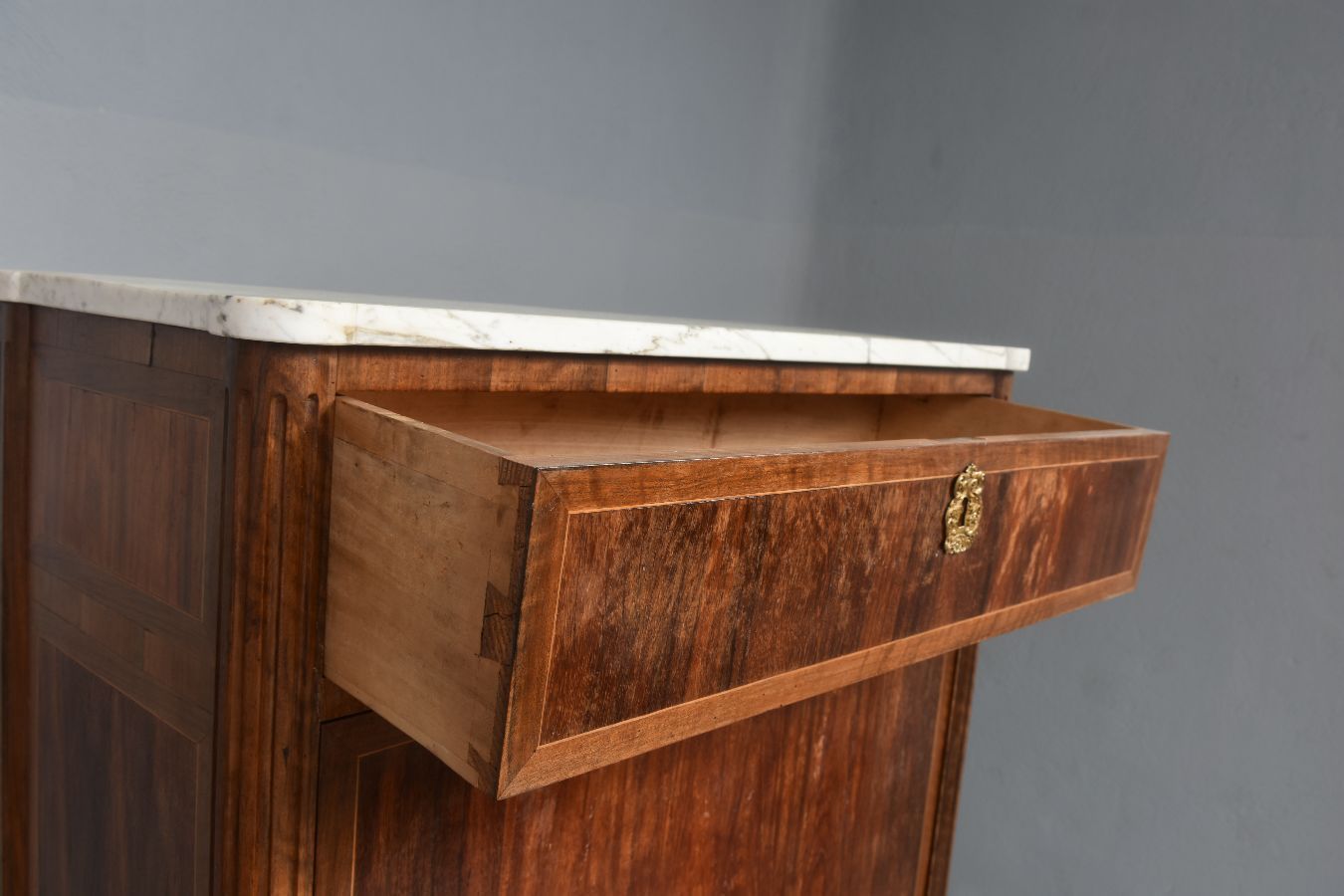 photo furniture Secretary With 18th Century Mahogany Doors