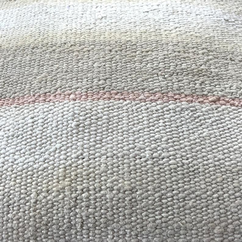 Vintage Turkish Kilim Cushion Cover, 40x40 Cm photo Textiles