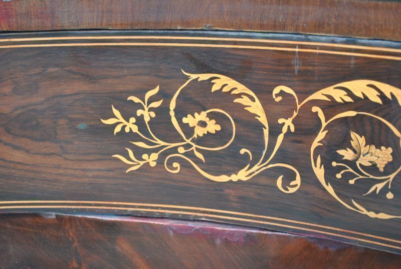 Xi Xth Flamed Mahogany Chest Of Drawers photo buy