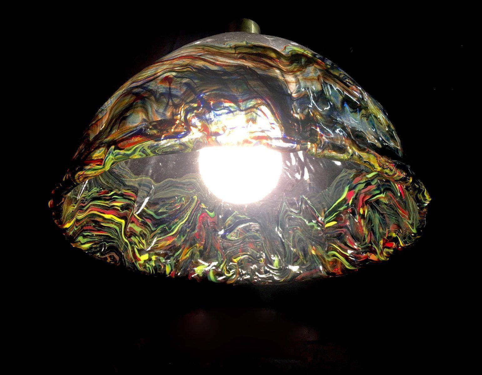 Mid Century Ceiling Lamp From Barovier & Toso photo for sale
