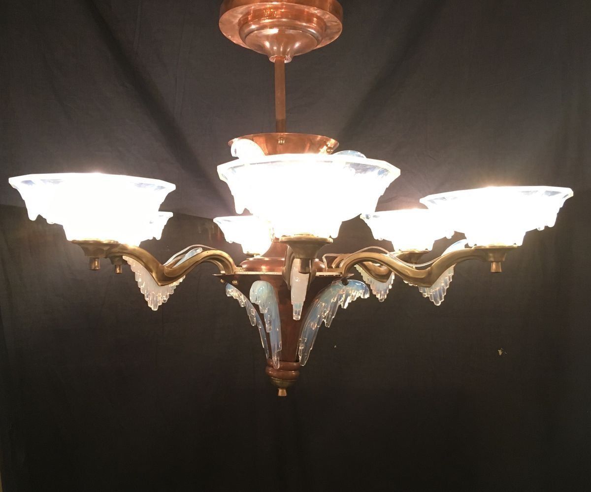 Art Deco French Chandelier photo vinterior