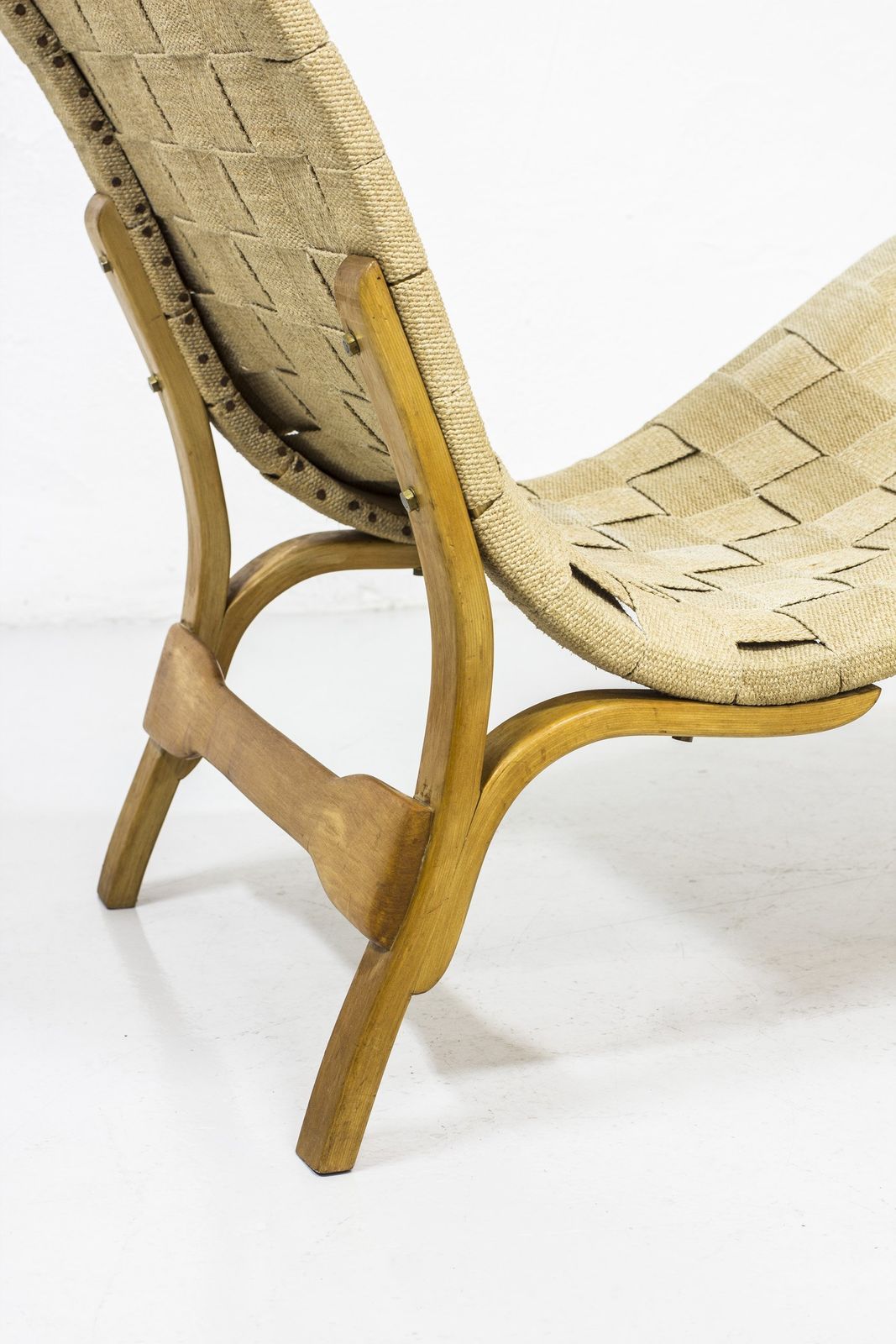 Furniture Chaise Longue In The Manner Of Bruno Mathsson photo