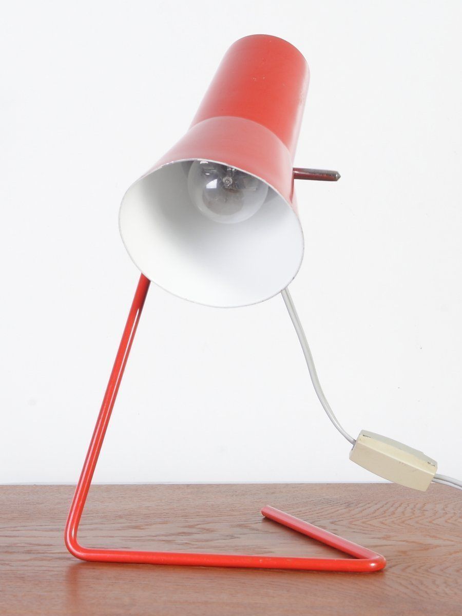 Mid Century Tafellamp Van Josef Hurka Voor Drupol photo for sale