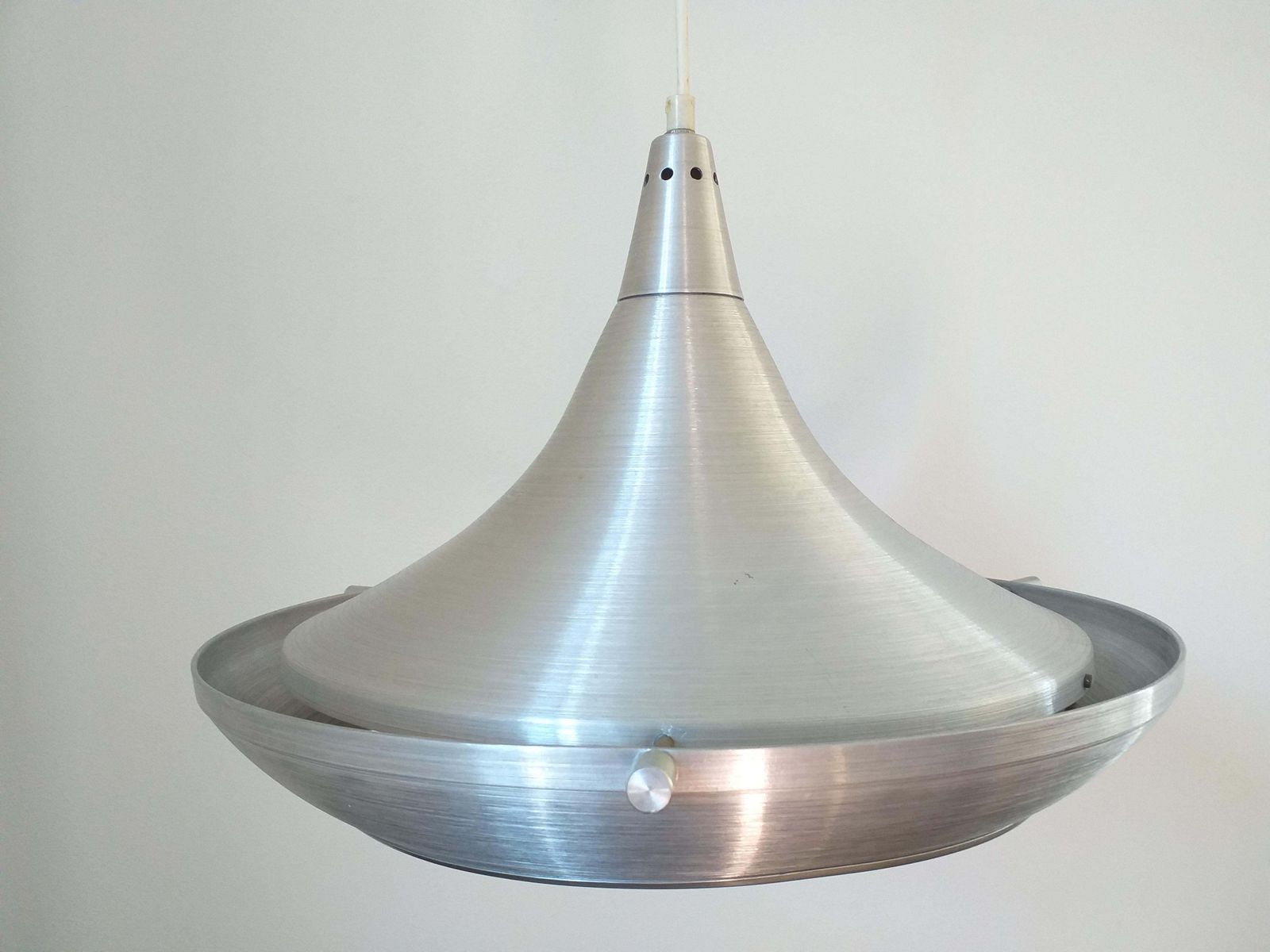 Mid Century Pendant In Style Of Jo Hammerborg, Denmark, 1970s photo for sale