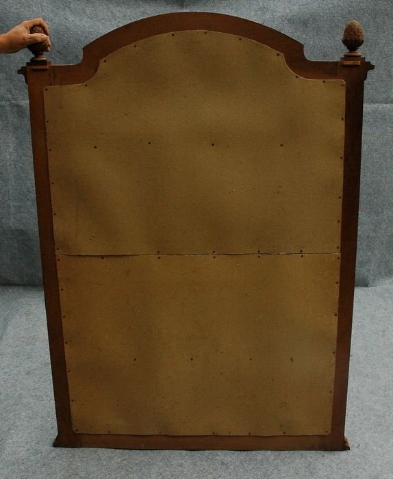 Walnut Pine Cone Mirror photo Home Decor