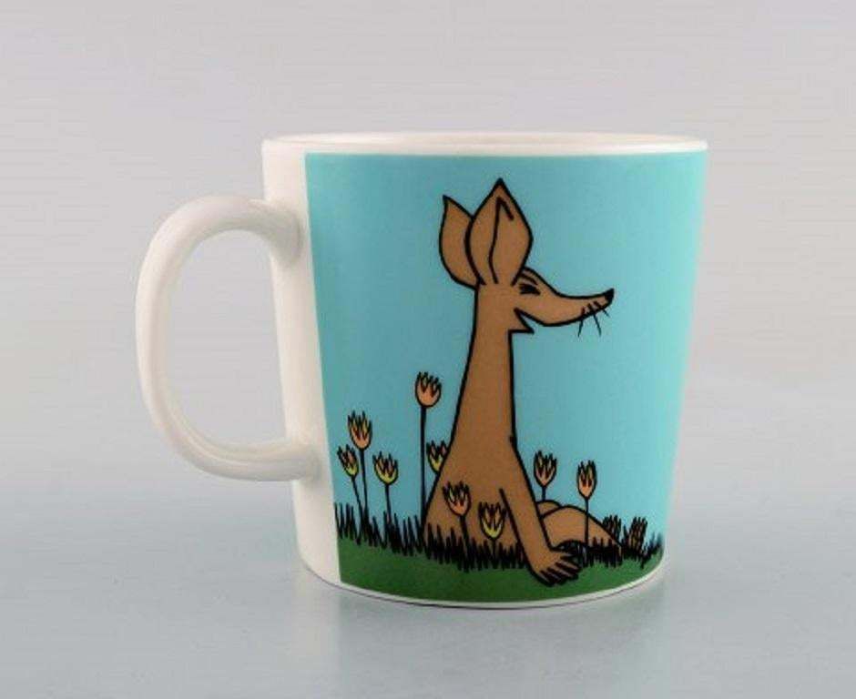 Arabia, Finland, Two Cups In Porcelain With Motifs From "Moomin" photo 255.0