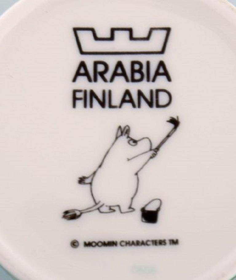 Arabia, Finland, Two Cups In Porcelain With Motifs From "Moomin" photo vinterior