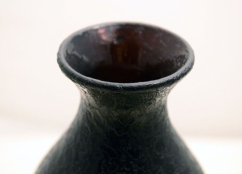 Mid Century Dark Amethyst Glass Vases By Flavio Poli For Seguso, Set Of 2 photo vintage