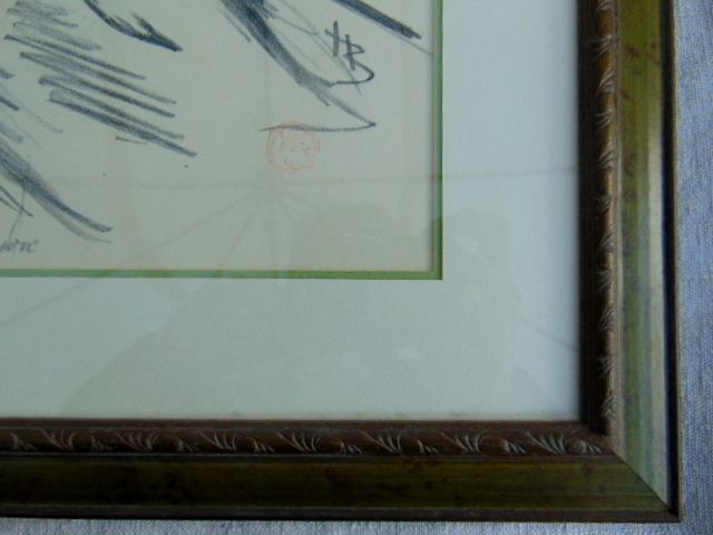 Drawing Naughty Signed By Henri Boutet photo 180.0