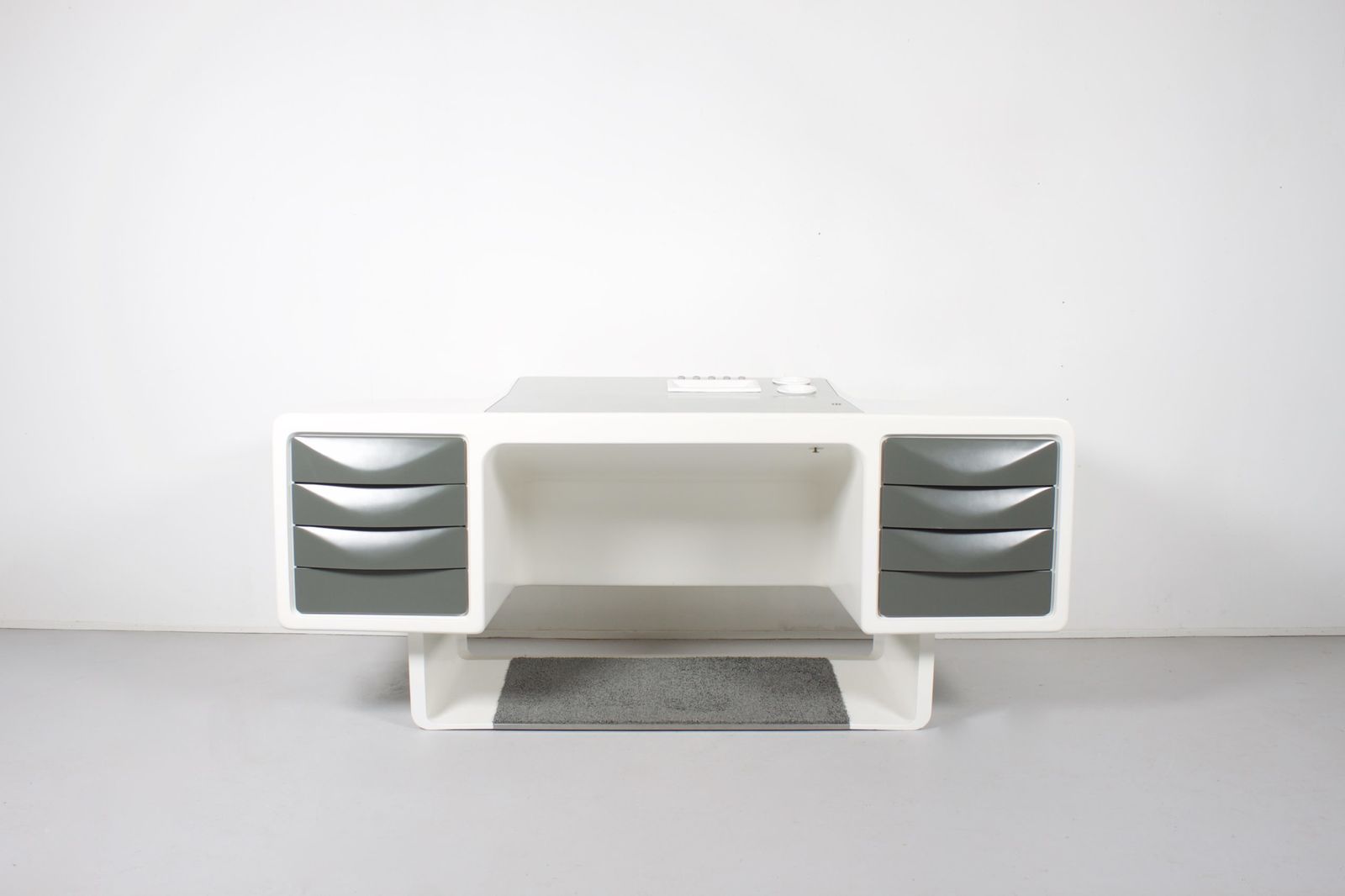 Very Rare Fiberglass Directors Desk By Ernest Igl For Wilhelm Werndl photo furniture