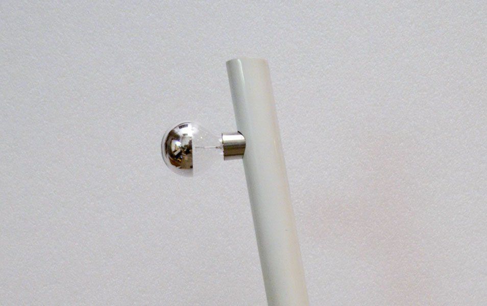 Italian Tilted Painted Metal Floor Lamp, 1970s photo buy
