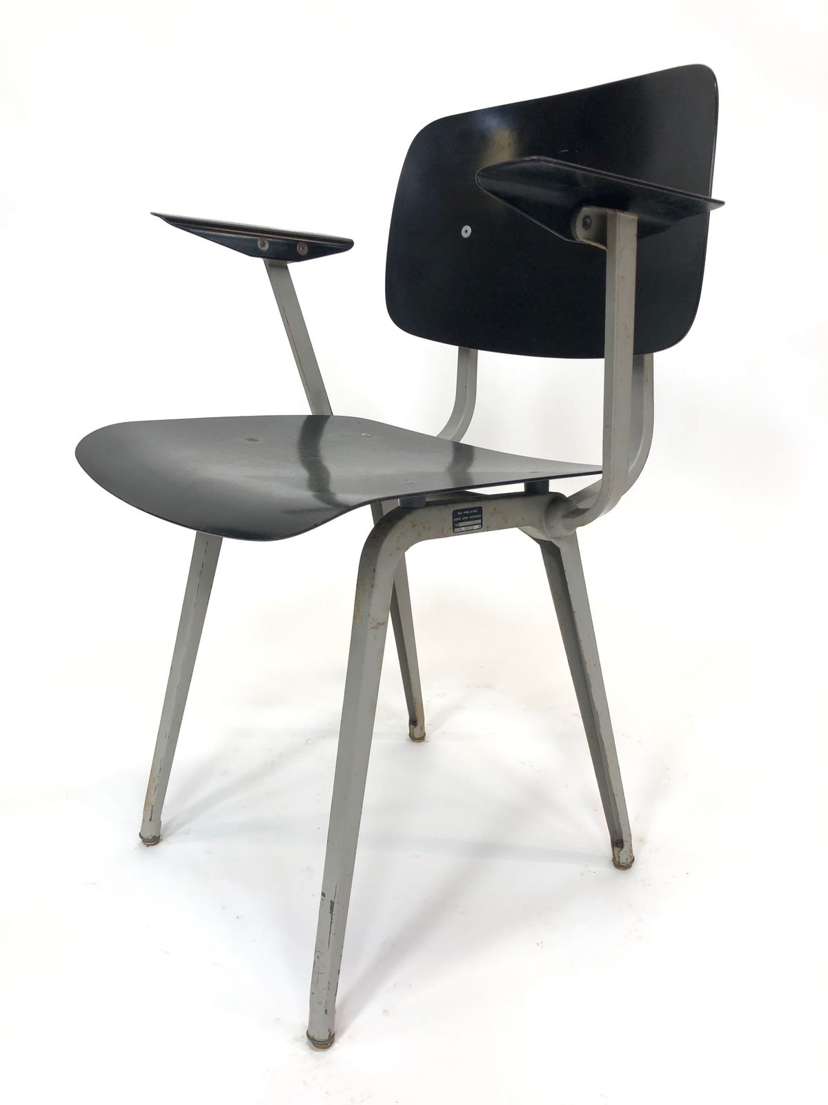2782.0 Set Of 4 Vintage Friso Kramer   Chairs Revolt, Chair Ahrend The Circle, Rare photo