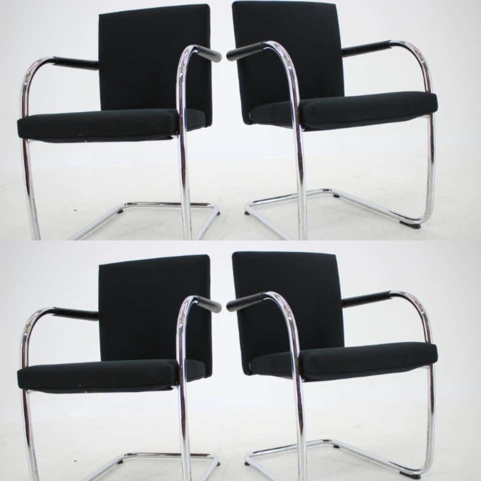 Set Of Four Armchairs Design Antonio Citterio & Glen Oliver Löw, Vitra, 1990s photo furniture