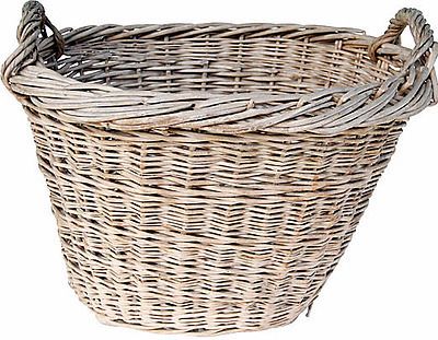 Antique Hungarian Farmhouse Basket photo vinterior