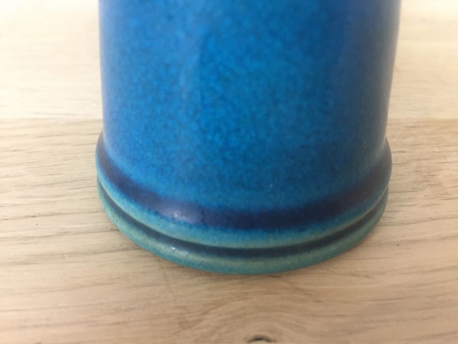 Scandinavian Ceramic Candlestick 1960 photo Home Decor