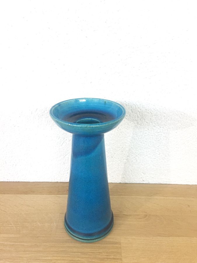 Scandinavian Ceramic Candlestick 1960