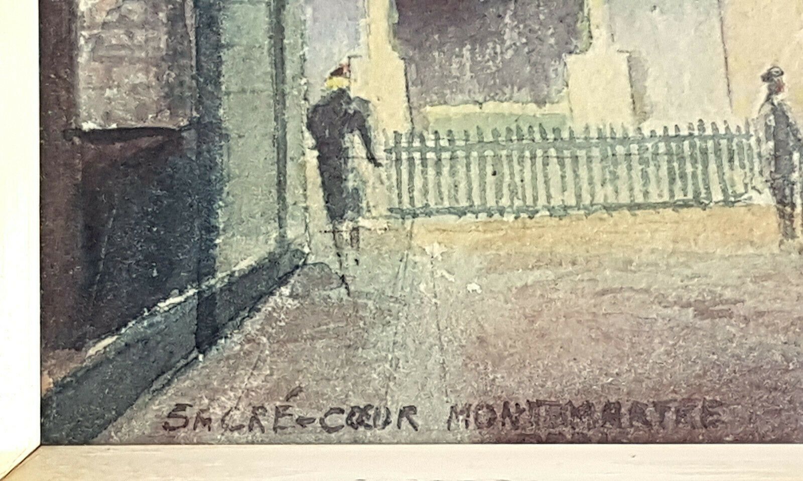 Watercolour By Charles Herbert Nicholson. Sacré Coeur Montmartre. photo for sale