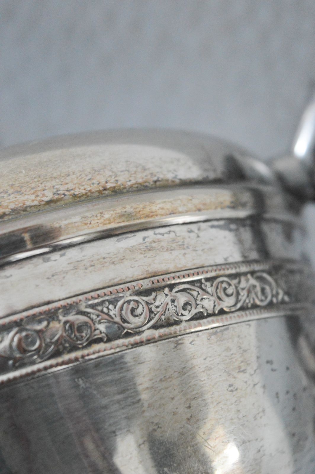 1930s Viking Silverplate Teapot , Vintage Viking Plate E.P. Copper Silverplate Teapot , Made In Canada , Shabby Chic Tableware Decor Display photo for sale