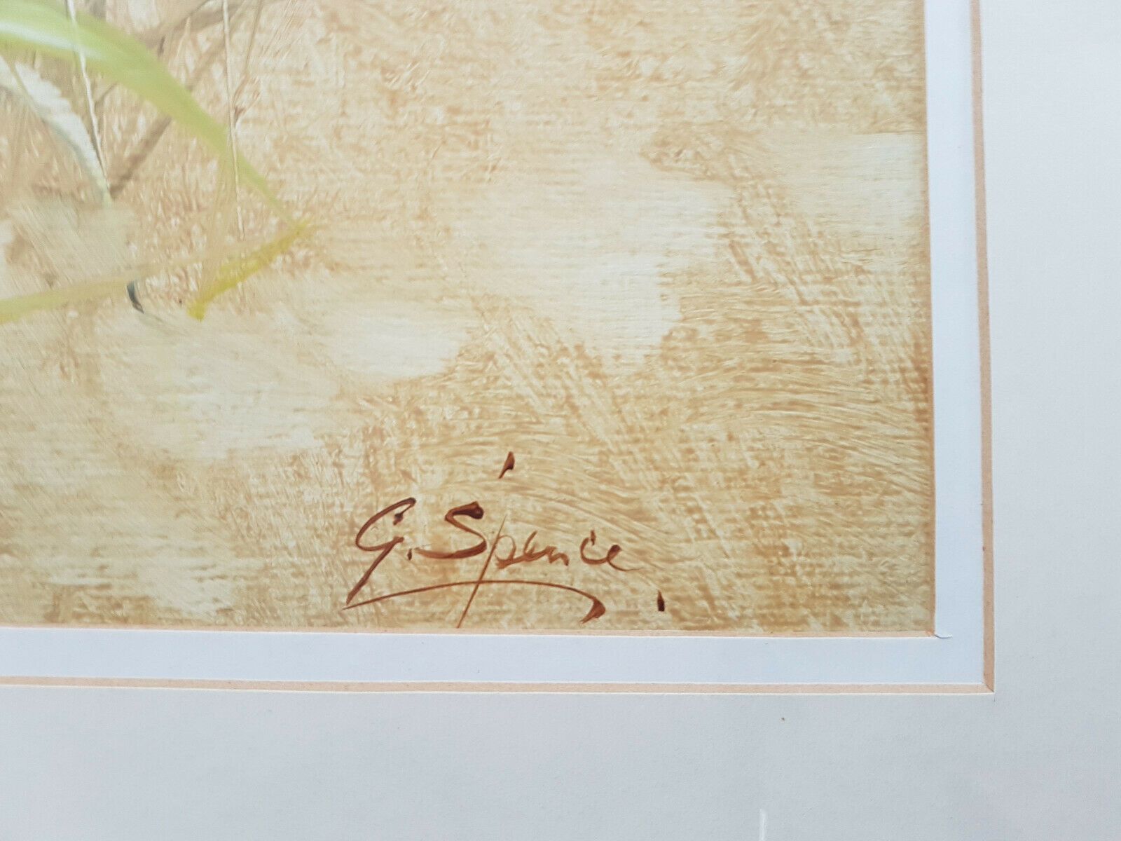 Oil On Linen Paper By George Spence. "Scottish Landscape (Fife)" photo for sale