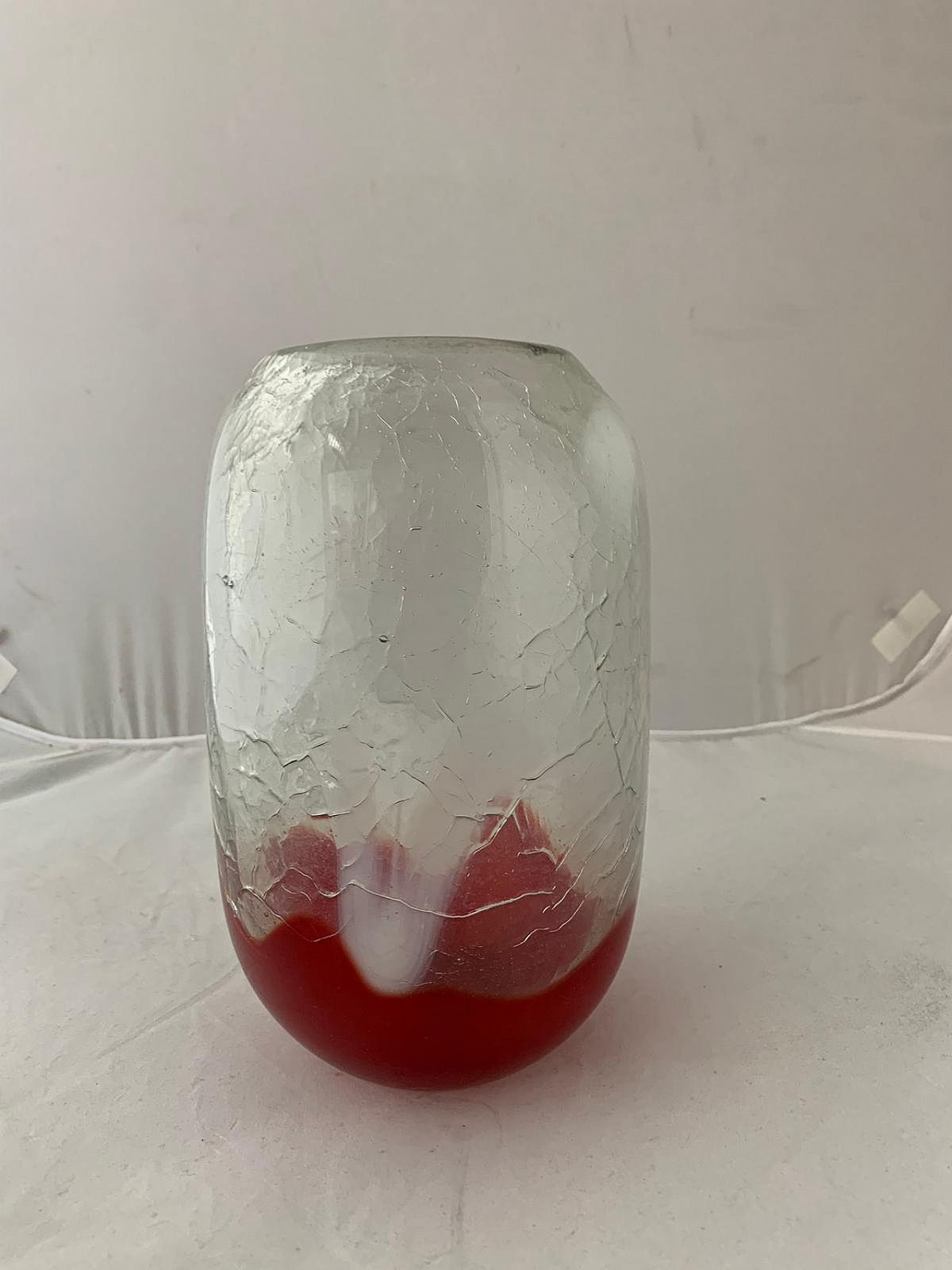 Russian Glass Vase By Svetlana Beskinskaja, 1960s photo buy