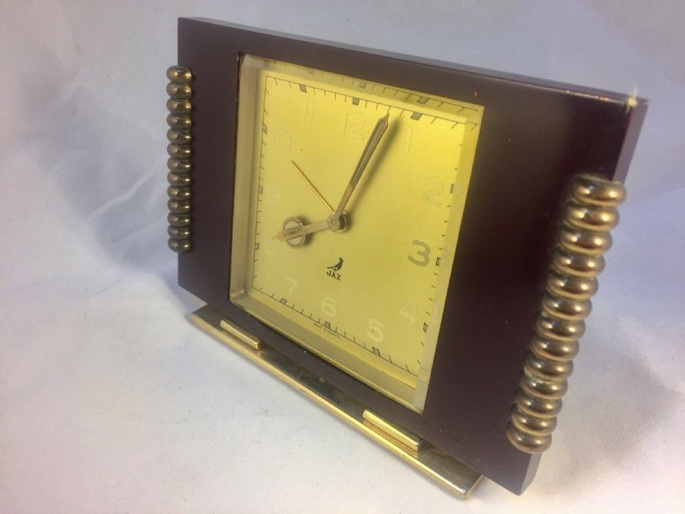 Jaz, French Art Deco Clock photo for sale