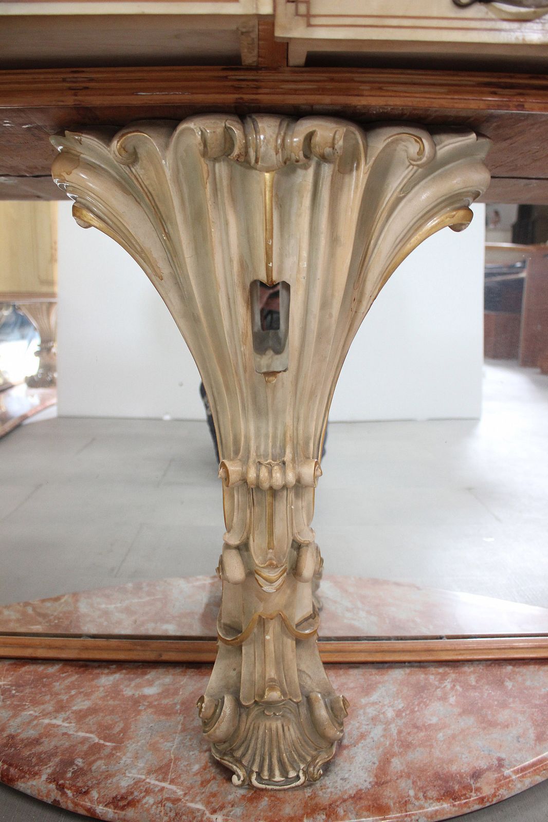 Console With Mirror Of La Permanente Furniture Cantù, 1940s photo buy