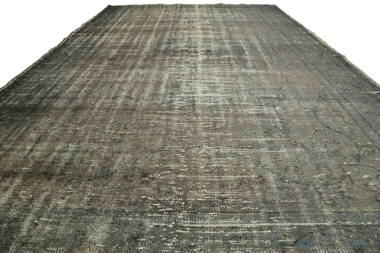 208x333 Cm Antique Hand Knotted Turkish Rug Oushak Distressed Turkey Room Decor 68x109 Ft photo for sale