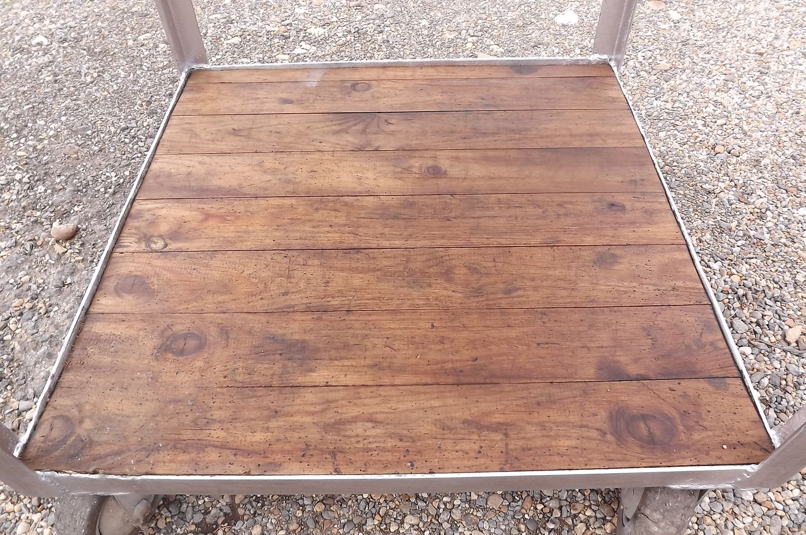 Table Industrial Iron And Wood photo furniture