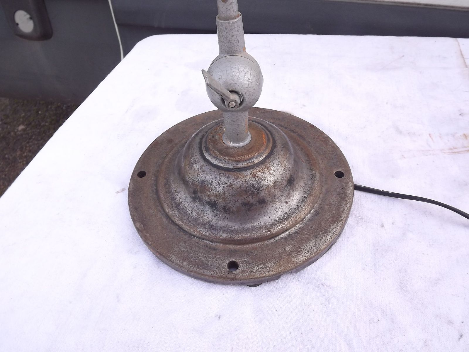 Industrial Style Lamp From The 60s photo for sale
