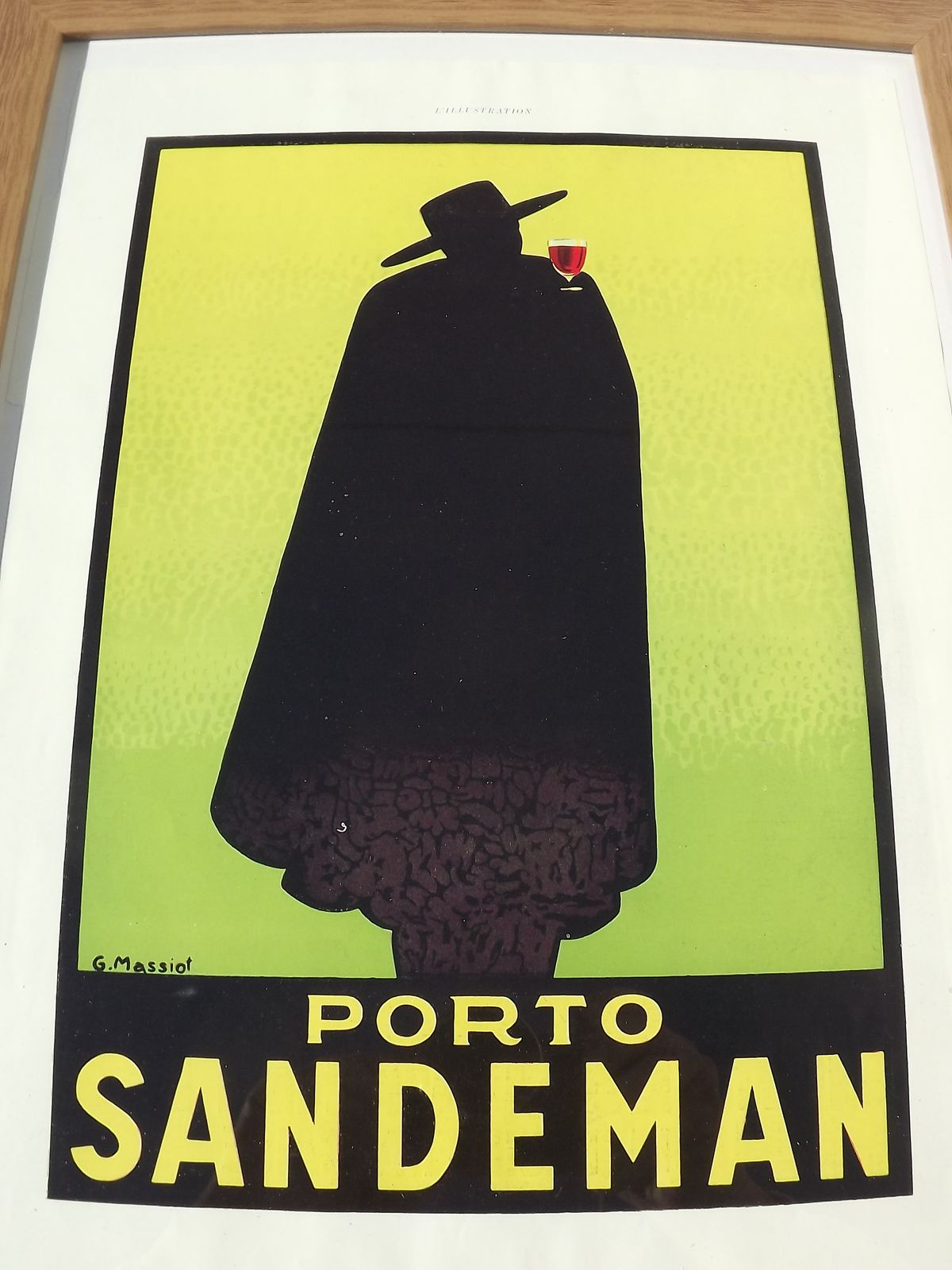 Paper Poster Porto Sandeman 1929 photo furniture