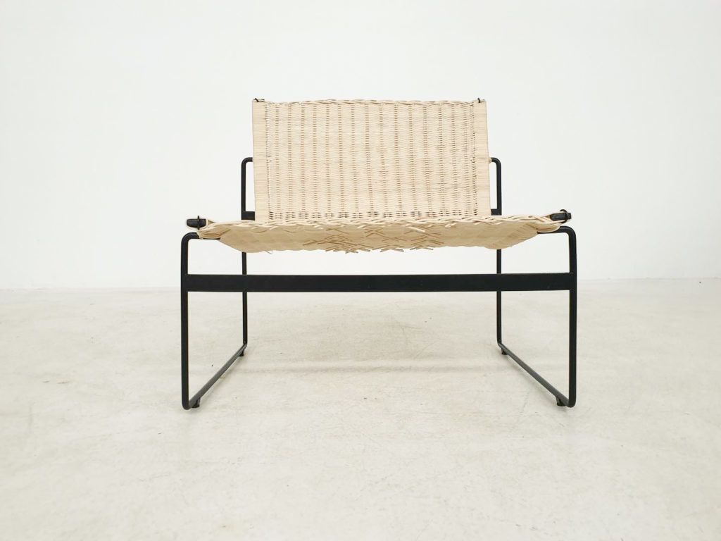 Gregorio Vicente Cortes And Luis Onsurbe Rattan Lounge Chairs For Metz And Co, Dutch Design 1961 photo buy